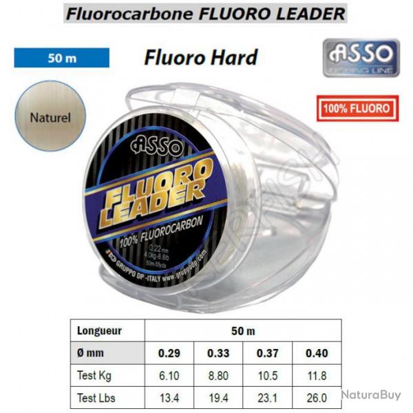 Fluorocarbone FLUORO LEADER ASSO 0.37 mm