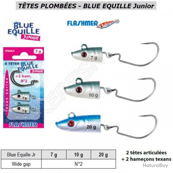 TTES PLOMBES - BLUE EQUILLE Junior FLASHMER 7 g