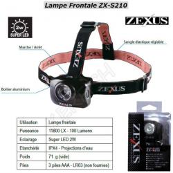 Lampe Frontale ZX-S210 ZEXUS