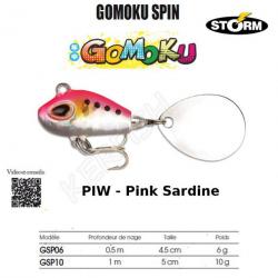 GOMOKU SPIN STORM Pink Sardine 4.5 cm
