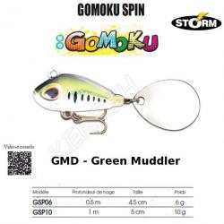 GOMOKU SPIN STORM Green Muddler 4.5 cm