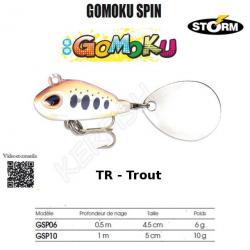 GOMOKU SPIN STORM Trout 4.5 cm