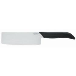 Couteau Kyocera Nakiri lame céramique blanche manche noir