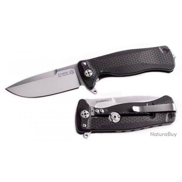 Couteau pliant Lionsteel Aluminium Noir SR22A.BS