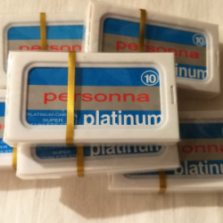 Lames de rasoir Personna platinium inoxydables - 20 pcs