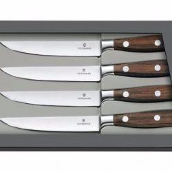 Set de 4 couteau à steak forgés Victorinox Grand Maître