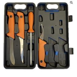 Set de d&eacute;coupe Eka 4 pi&egrave;ces pour chasseur ou boucher