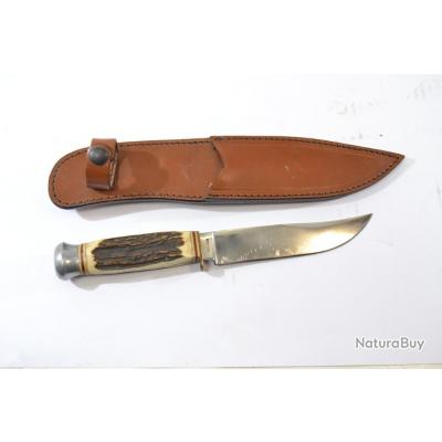  Couteau  de chasse Allemand Emil VOOS SOLINGEN  ROSTFREI  