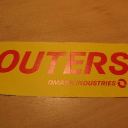 Autocollant OUTERS(B00)