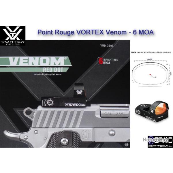 Point Rouge VORTEX Venom - 6 MOA