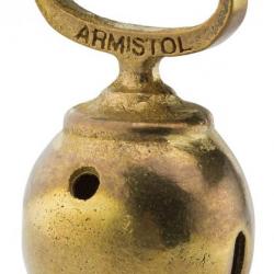( Diam.20 mm)Grelots bronzé Armistol en alliage bronzé, monoblocs