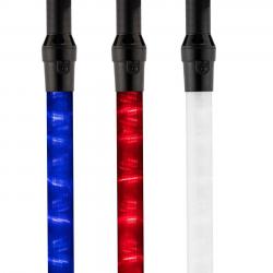 ( Bâton lumineux clignotant rouge ou bleu à piles)Bâton lumineux clignotant rouge ou bleu à piles