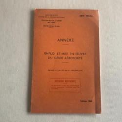 Annexe - Emploi et Mise en Oeuvre du GENIE AEROPORTÉ - 1969