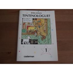 Livre Etes-Vous Tintinologue? Casterman