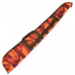 Fourreau Fusil camouflage orange 130 cm Percussion