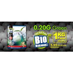 Billes bio Aluminium Foil Green G&G 0,20 Grs