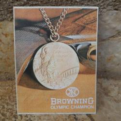 Superbe autocollant BROWNING Olympic Champion