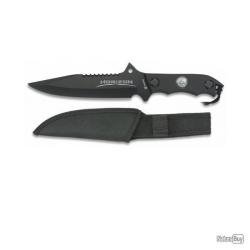 Couteau Albainox HORIZON. Noir. Lame 18 cm 32102