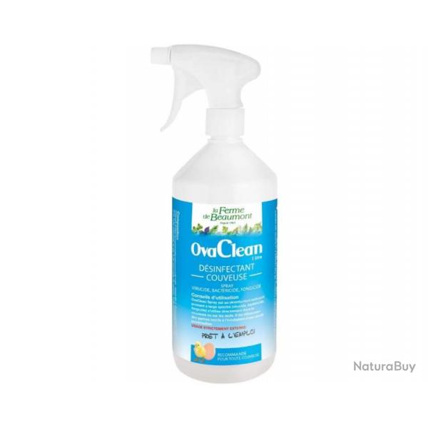 OvaClean Spray 1 L - dsinfectant couveuse