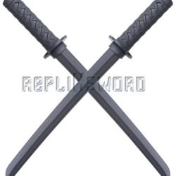Pack 2 Epees de Combat Wakizashi en Polypropylene 60cm Repliksword
