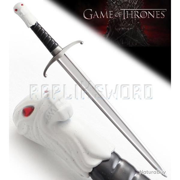 Game of Thrones - Ouvre-lettres Grand-Griffe (Longclaw) Jon Snow NN0044<br />NN0044 Repliksword