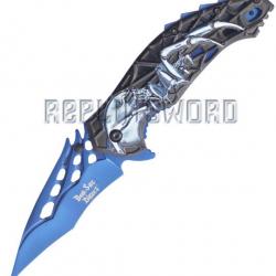 Couteau Pliant Death Spider Blue DS-A057BL Repliksword