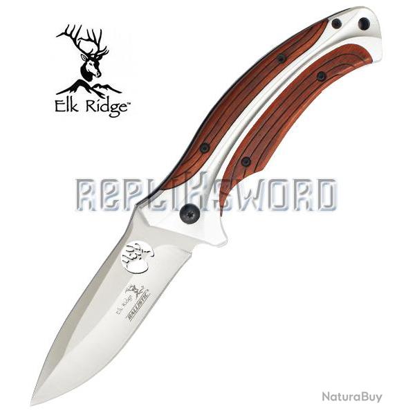 Couteau de Poche Chasseur Elk Ridge ER-A155SW Repliksword