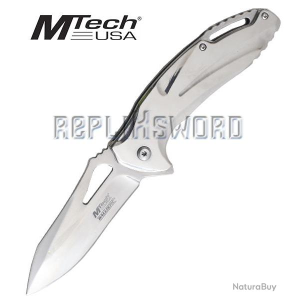 Couteau de Poche Master Cutlery Silver MT-A947CH Couteau Pliant Repliksword