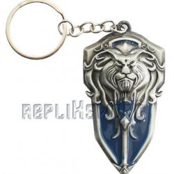 Porte Cle Warcraft Garde Royale WOW Bouclier Lion Repliksword