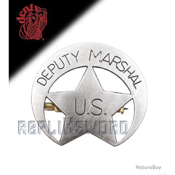 Etoile de Marshal US Deputy Badge Replique Acier ET109 Repliksword