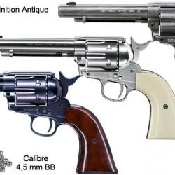 Revolver 4,5 mm CO2 UMAREX Colt Single Action Army 45 - Canon 5,5" - BB Antique