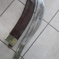 TRES RARE MACHETTE BOLO HARTFORD GUERRE HISPANO AMERICAINE 1898