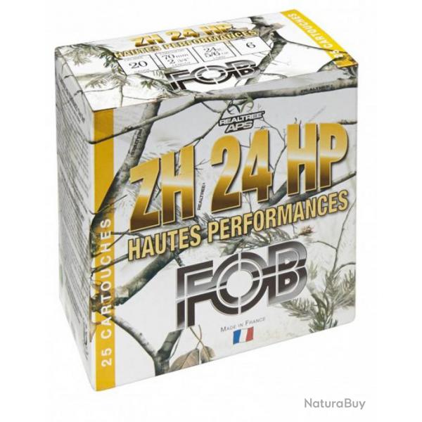 ( ZH24HP HAUT PERF N5A)Cartouches Fob ZH Acier haute performance - Cal. 20/70