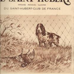 le saint-hubert n 4 avril 1937 mensuel illustré Revue de chasse,