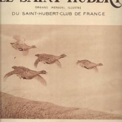 Revue de chasse, le saint-hubert n 3 mars 1937 mensuel illustré