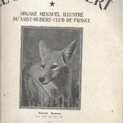 Revue de chasse, le saint-hubert n 9 octobre 1930 mensuel illustré