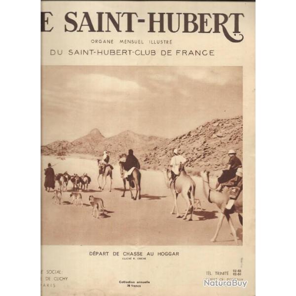 Revue de chasse, le saint-hubert n 5 mai 1937 mensuel illustr