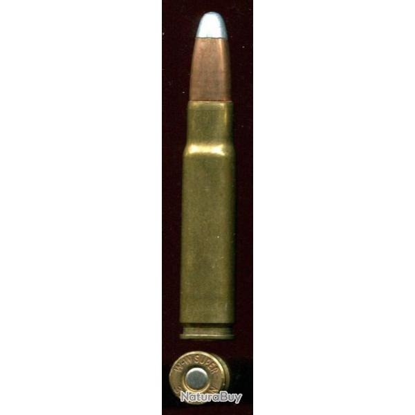 .358 Winchester - W-W SUPER - balle cuivre pointe aluminium