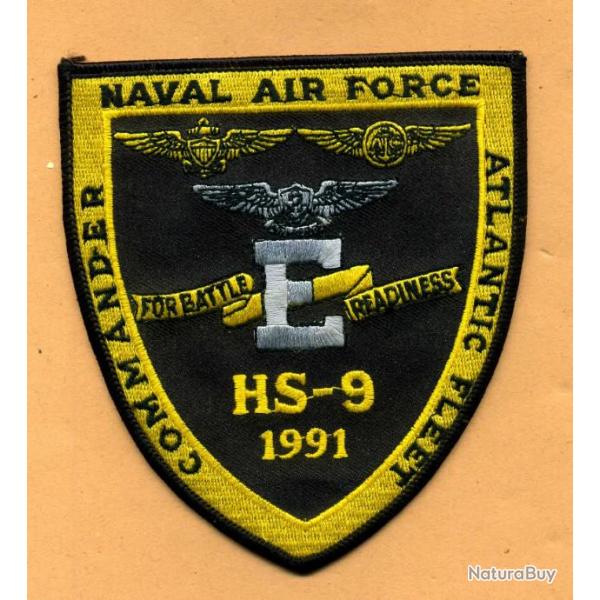 USA  -  Ecusson NAVAL AIR FORCE HS-9