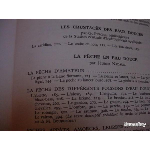Larousse de la pche de Jrme NADAUD (rare).