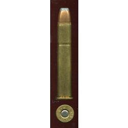 .38-55 Winchester - balle cuivre pointe plomb méplate - marquage :  W-W 38-55 WIN