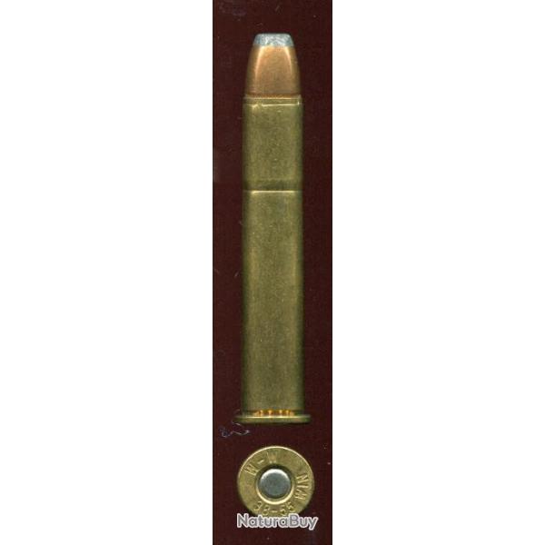 .38-55 Winchester - balle cuivre pointe plomb mplate - marquage :  W-W 38-55 WIN