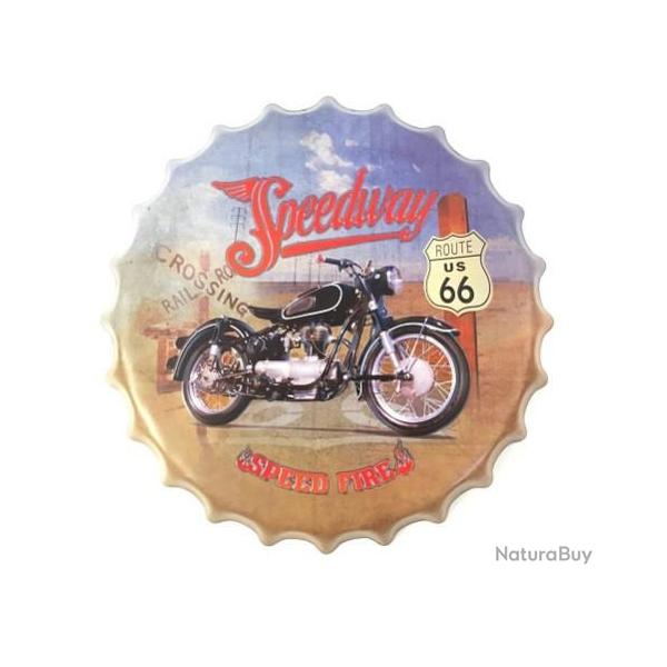 Capsule Mtal Vintage Harley Speedway Route 66