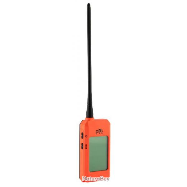 Collier GPS pour chien sans abonnement DOGTRACE X20 orange fluo Ensemble Collier Dogtrace GPS X20 + 