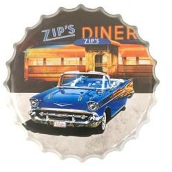 Capsule Métal Vintage Cadillac Zip's Diner