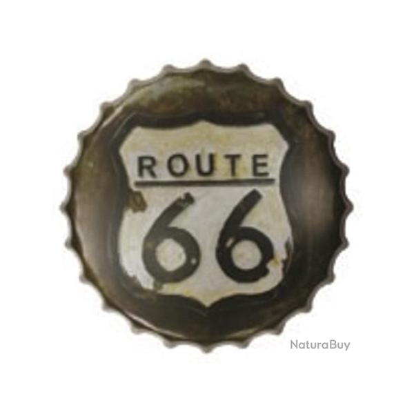 Capsule Mtal Vintage Route 66 Marron