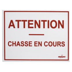 ATTENTION CHASSE EN COURS
