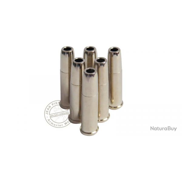 Lot de 6 douilles pour revolver Legends S25, S40 et S60 - UMAREX