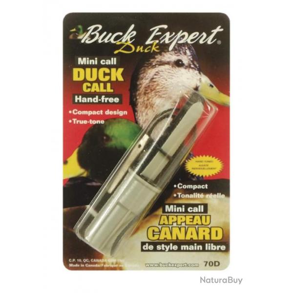 Mini appeau canard mains libres - Buck Expert
