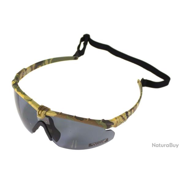 ( Lunettes Battle Pro Thermal Camo/Smoke - Nuprol)Lunettes Battle Pro Thermal Camo/Smoke - Nuprol